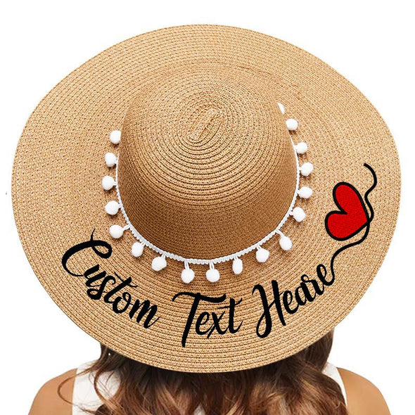 Personalized Embroidered Custom Beach Hat