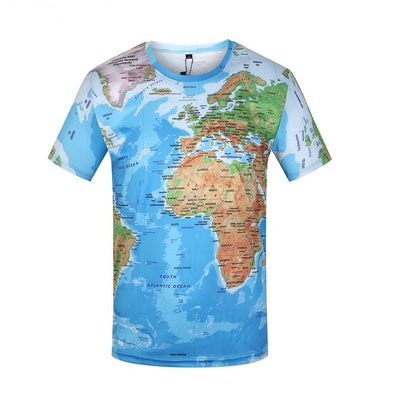 World Map T-shirt